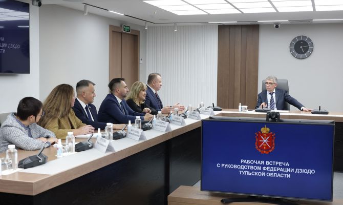 В Тульской области улучшат условия для занятий дзюдо
