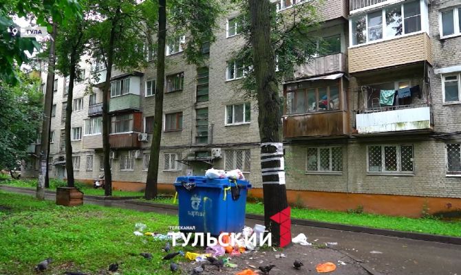 В Туле соседи устроили между собой и УК «мусорную войну» 