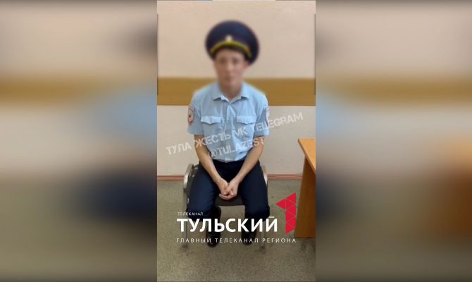 В Киреевском районе оштрафовали мужчину, переодевшегося в полицейского