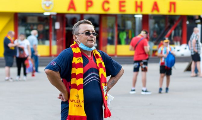 Билеты на матч тульского «Арсенала» с «Крыльями Советов» продаваться не будут