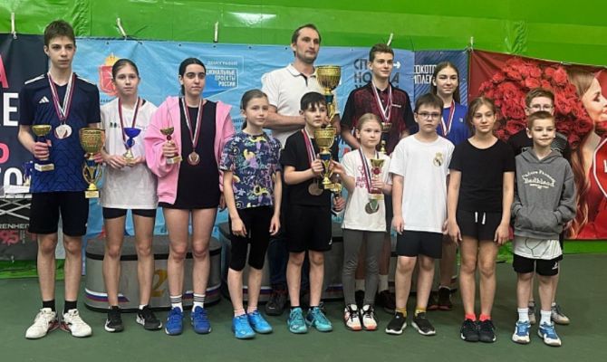 В Туле прошла Спартакиада ракеточных видов спорта