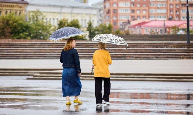 В ночь на 23 ноября в Туле пройдет сильный дождь