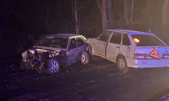 В Плавском районе столкнулись 4 машины и загорелась «Газель»: погиб мужчина