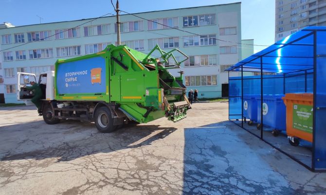 В Туле станет больше контейнеров для раздельного сбора мусора