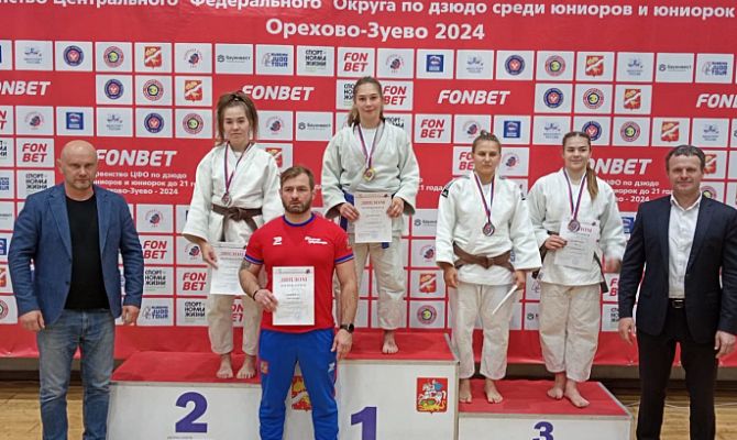 Дзюдоисты из Тулы завоевали бронзу на первенстве Центральной России