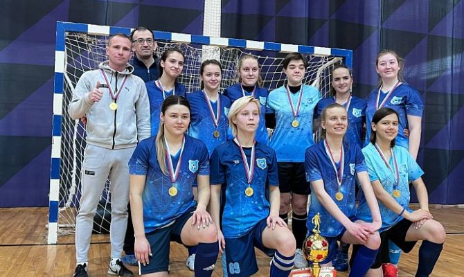 Студентки тульского педуниверситета вышли в финал проекта «Мини-футбол в вузы»