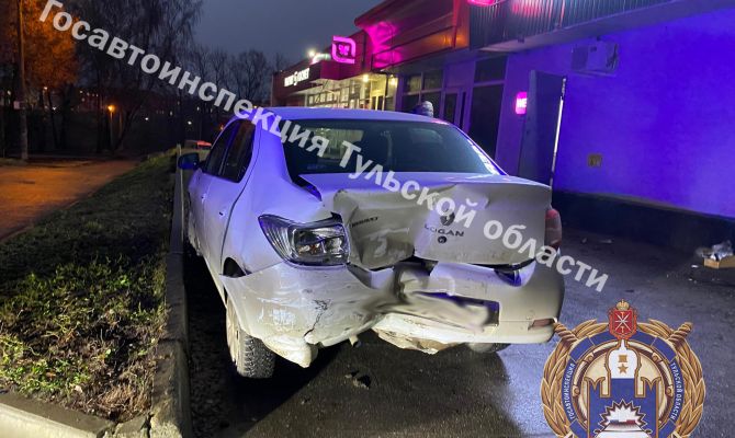 В Киреевске два человека пострадали в ДТП