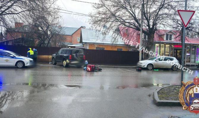 В Туле электросамокат попал под колеса Haval