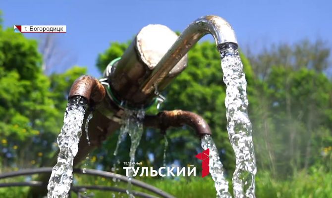 Жительница Богородицка своими силами облагородила дорогу к роднику