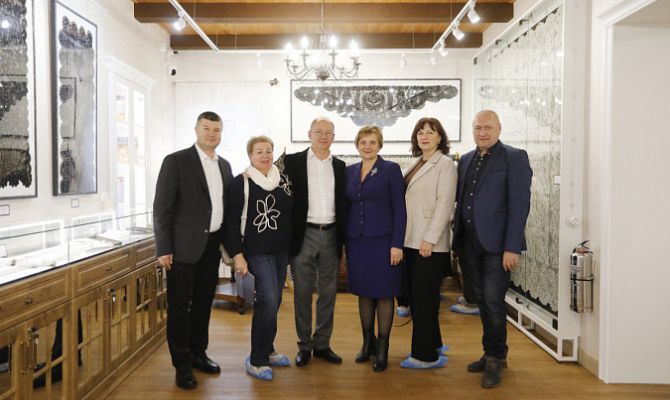 В Одоеве открылся музей "Кружевная сказка"