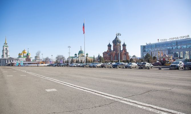 Парковку на площади Ленина закроют из-за ремонта