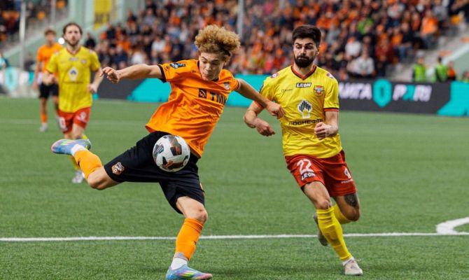 Тульский «Арсенал» проиграл «Уралу» со счётом 0:2