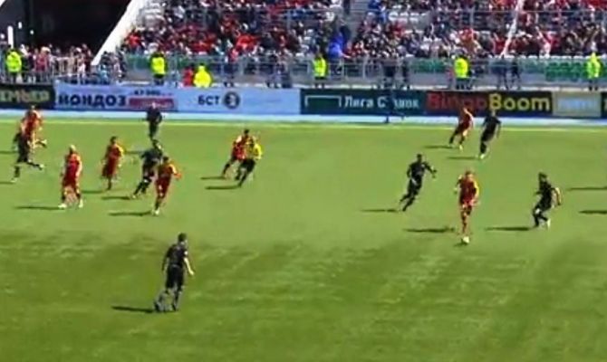 Тульский «Арсенал» открыл счет в матче с «Уфой»