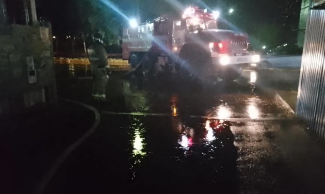 При пожаре в Белеве погиб мужчина