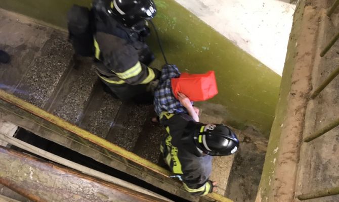 На пожаре в Чернском районе погиб 50-летний мужчина