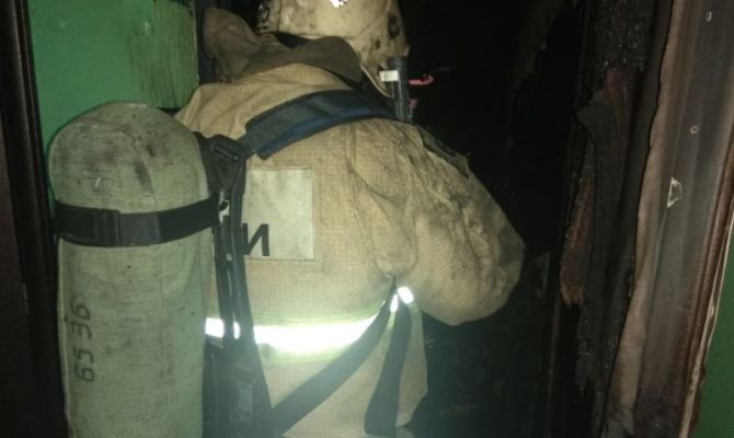 В Тульской области из огня был спасен ребенок