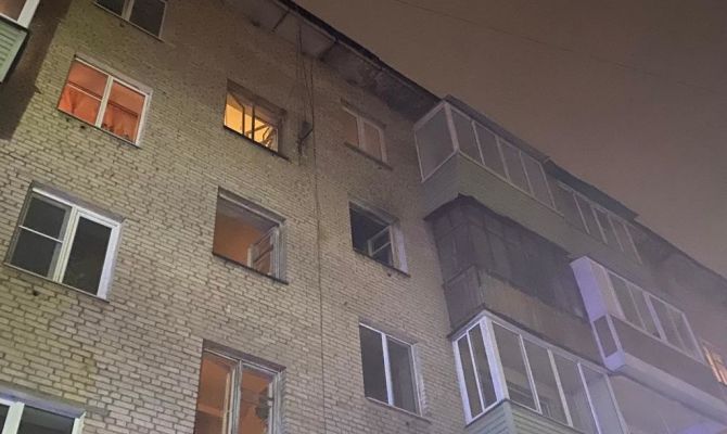 В Туле загорелся многоквартирный дом: погиб пожилой мужчина