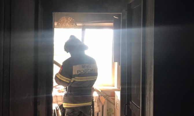 В Туле пожарные спасли из огня 3 человек