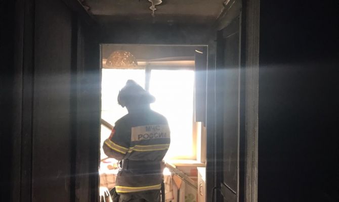 В Туле Следственный комитет начал проверку по факту гибели мужчины на пожаре