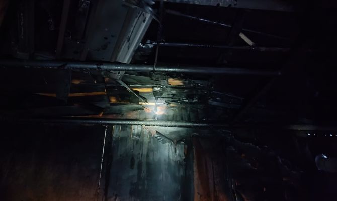 В Туле при пожаре в гараже сгорел мужчина