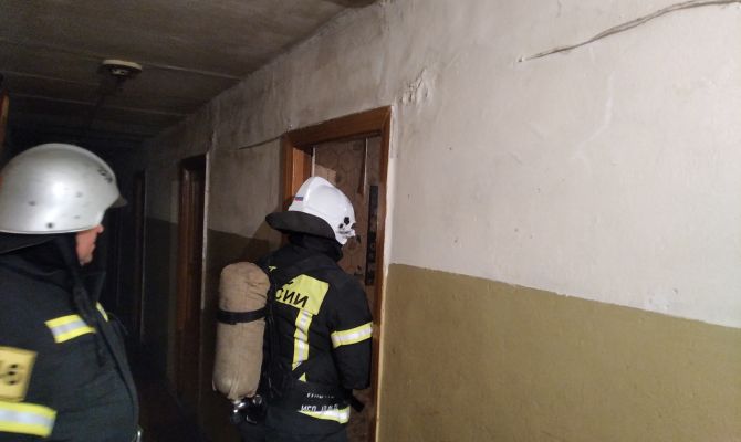 На пожаре в поселке Шварцевский погиб мужчина