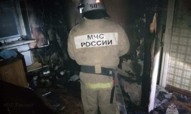 При пожаре в Киреевске погибла 85-летняя женщина