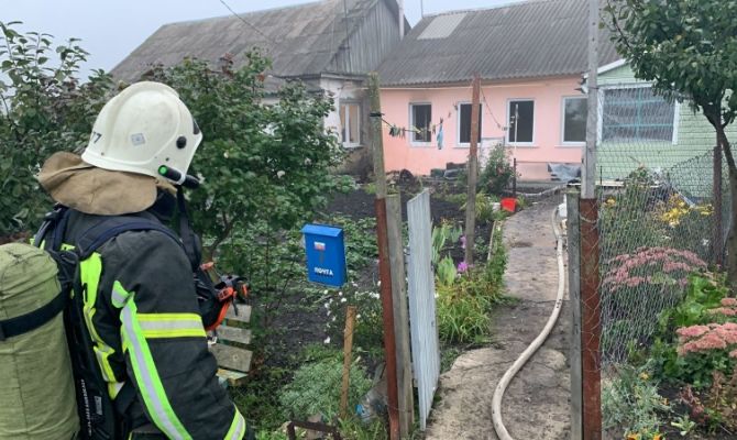 Под Узловой загорелся жилой дом: погиб 66-летний мужчина