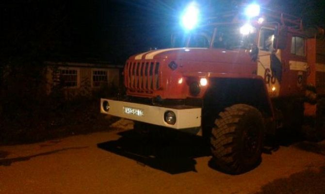 На пожаре в Воловском районе погиб человек