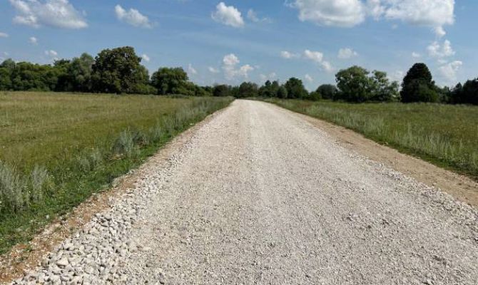 До конца года в Тульской области отремонтируют щебнем 61 километр дорог