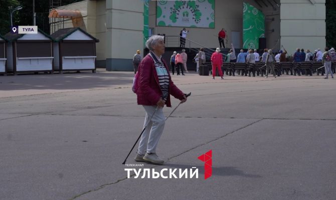 117 тысяч пенсионеров в Тульской области занимаются спортом