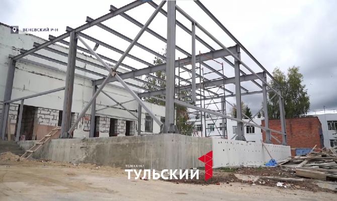 Под Веневом строят бассейн с гидромассажем для реабилитации участников СВО