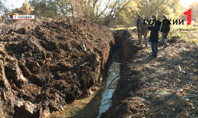 Жители села Ивановка Узловского района живут без воды несколько месяцев