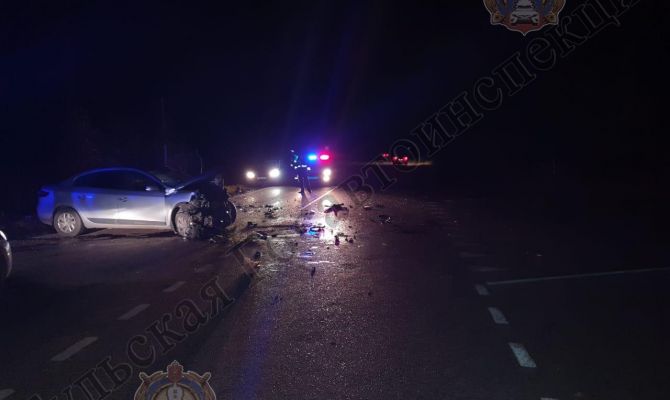 Под Тулой в серьезном ДТП погибла женщина и пострадал ребенок 