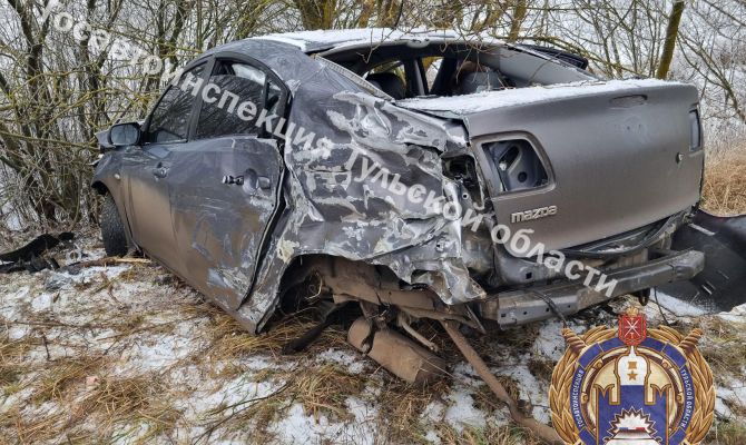 12-летняя девочка пострадала в ДТП под Узловой