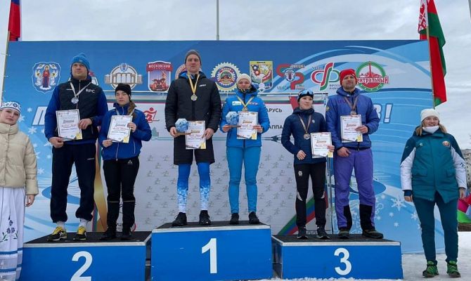 Туляки завоевали медали на Кубке Беларуси по лыжным гонкам и биатлону спорта слепых