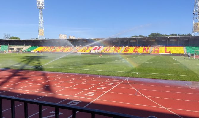 В Туле проходит матч «Арсенал» - «Тамбов»: итоги первого тайма