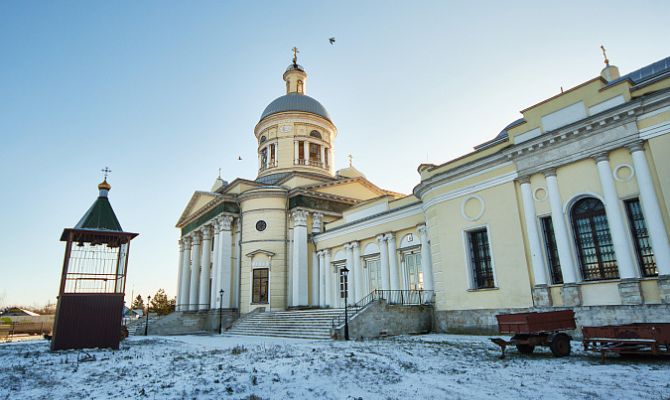 Пострадавший от БПЛА храм в Епифани начали восстанавливать 