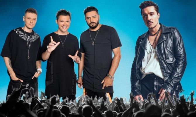 Дима Билан даст бесплатный концерт в Новомосковске