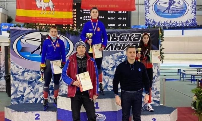 Студентка из Тулы стала чемпионкой России по конькобежному спорту