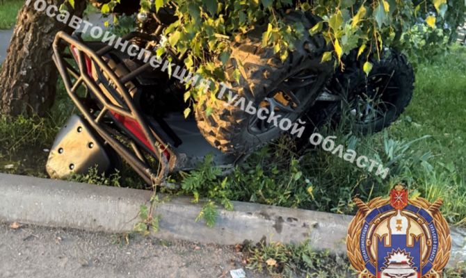 В Веневе пьяный водитель квадроцикла погубил пассажирку 