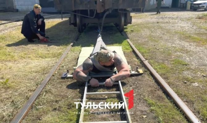 Ветеран СВО из Новомосковска готовится побить мировой рекорд ко Дню России