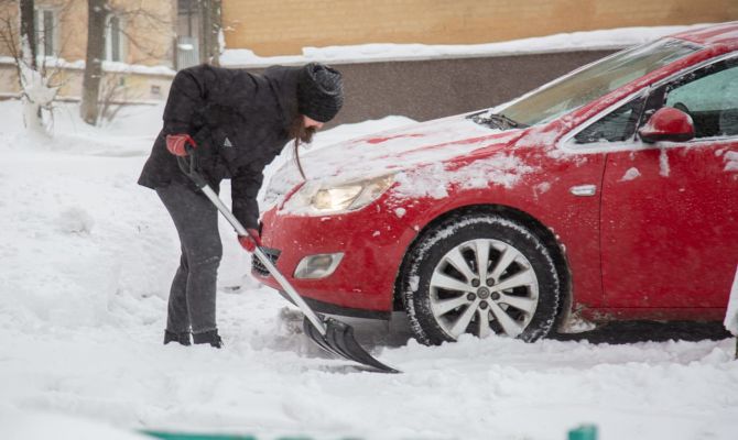 В Тульской области объявлено метеопредупреждение из-за снегопада