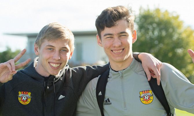 Состав тульского "Арсенала" пополнили воспитанники клубной академии