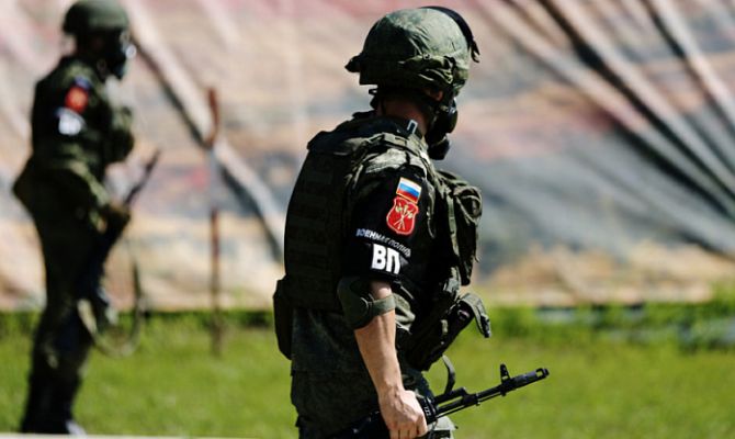 Российская военная полиция победила в «Гонке героев»