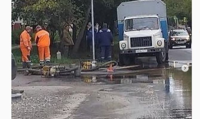 Коммунальная авария в Пролетарском округе Тулы оставила без холодной воды несколько домов