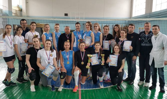Волейболистки ТулГУ лучшие в Туле
