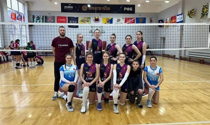 Тулячки вошли в топ-5 на первенстве России по волейболу