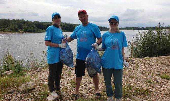Волонтёр из Тулы за 5 дней очистил берега Оки от мусора