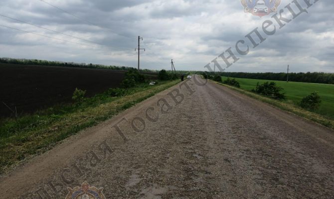 В Тульской области опрокинулась «Kia»