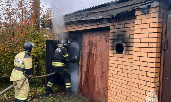 За сутки в Тульской области потушили шесть техногенных пожаров
